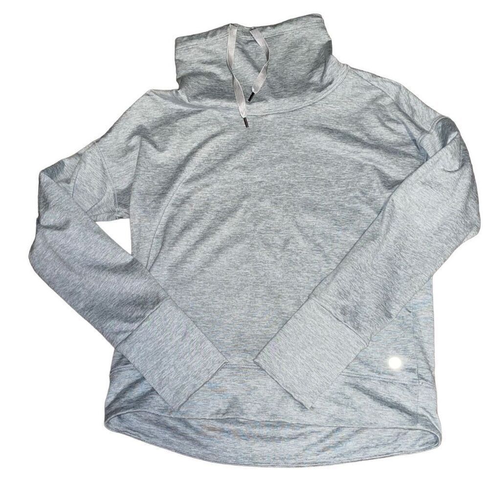 Apana Yoga Drawstring Turtleneck Sweatshirt